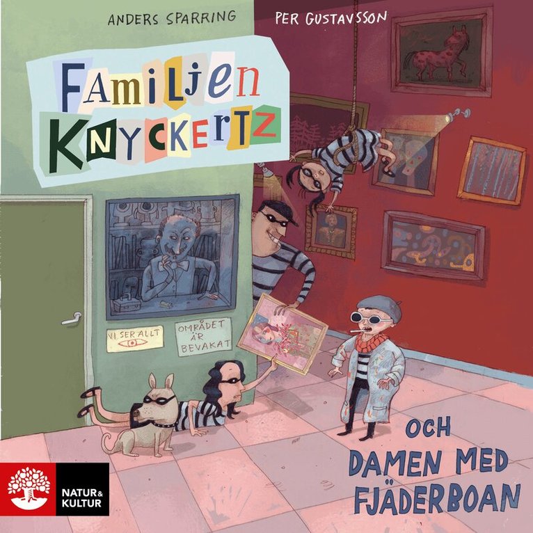Anders Sparring - Familjen Knyckertz och damen med fjäderboan, Ljudbok