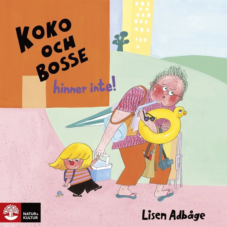 Lisen Adbåge - Koko och Bosse hinner inte!, Ljudbok