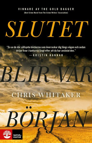 Chris Whitaker - Slutet blir vår början, Pocket