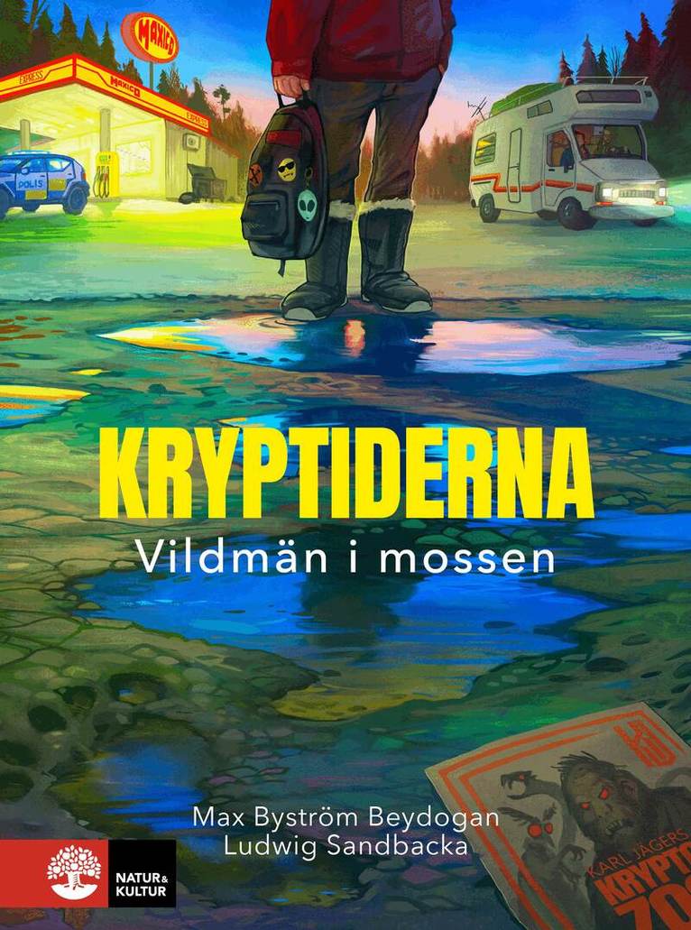 Max Byström Beydogan, Ludwig Sandbacka - Kryptiderna: Vildmän i mossen, E-bok