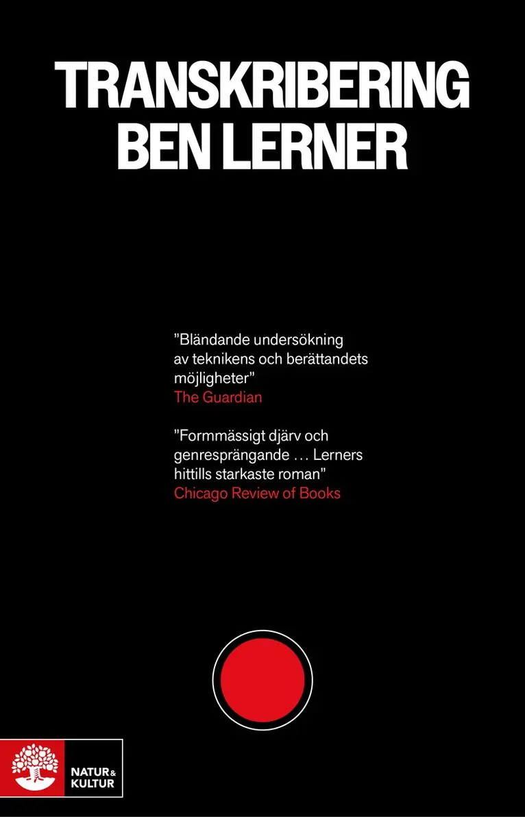 Ben Lerner - Transkribering, Inbunden. Tillgänglighet: Kommande