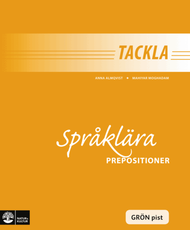 Anna Almqvist, Mahiyar Moghadam - Tackla Språklära Prepositioner Blå pist, Häftad