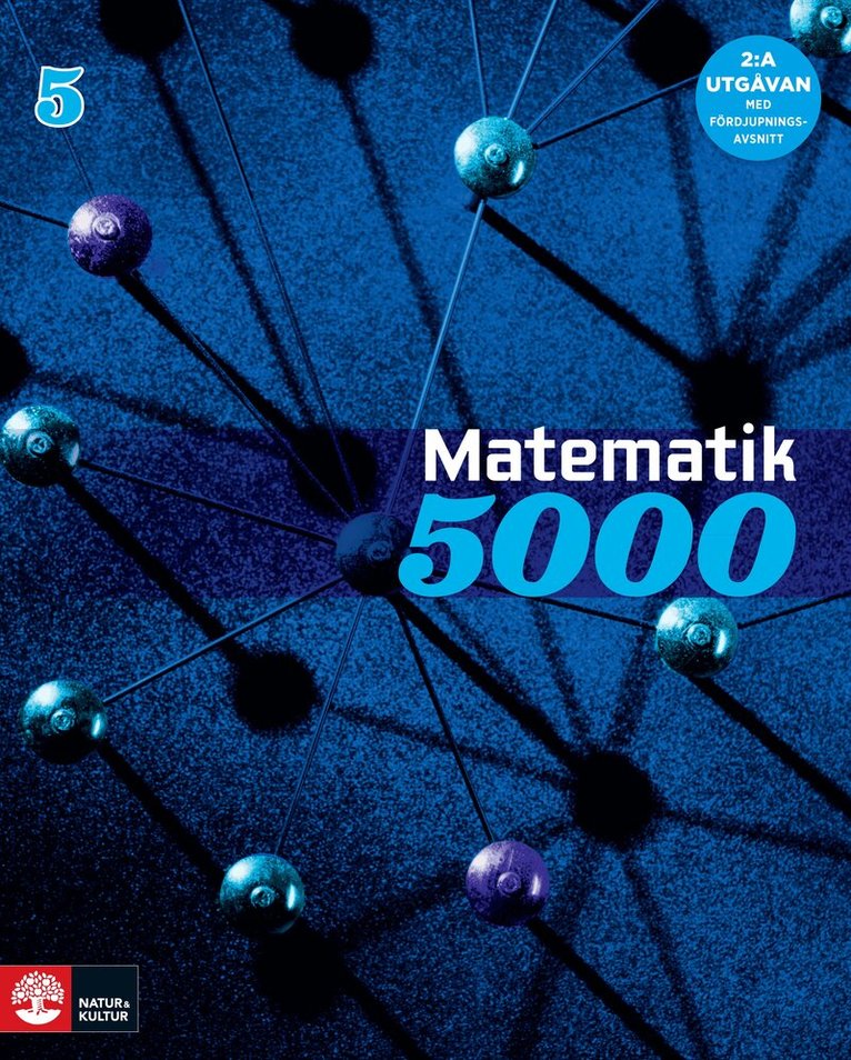 Lena Alfredsson, Kajsa Bråting, Patrik Erixon, Hans Heikne - Matematik 5000 Kurs 5 Blå Lärobok, andra upplagan, Häftad