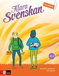 e-Bok Klara svenskan Åk 6 Elevbok Språklära