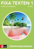 Fixa texten 1 Lrarhandledning, andra upplagan