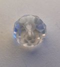 ABC-klubben Hngen k 2,  Diamanter, 30 st : Glasprla facetterad 12 x8 mm