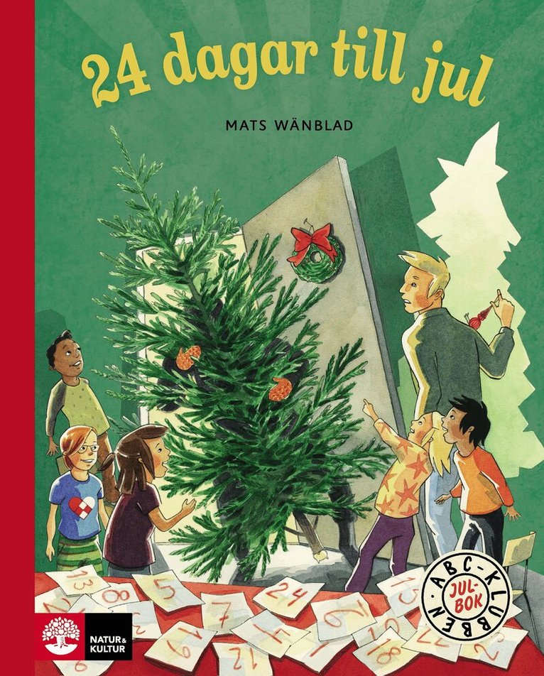 Mats Wänblad - ABC-klubben Julbok, 24 dagar till jul, Inbunden