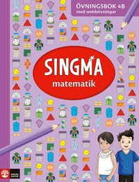 Singma matematik 4B vningsbok med elevwebb