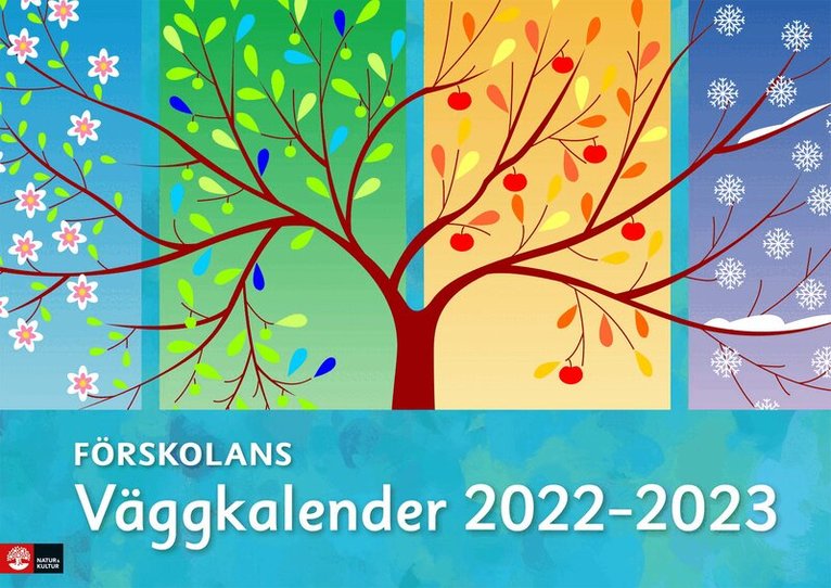 Förskolans Väggkalender 2022-2023, Häftad