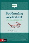 Bedmning av elevtext - i rskurs 9 och gymnasiet