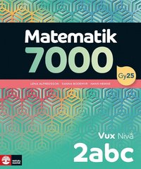 Matematik 7000 niv� 2abc Vux