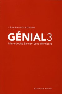 e-Bok Génial. 3, Lärarhandledning