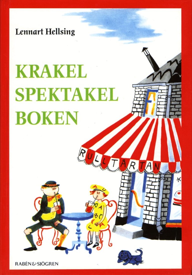Lennart Hellsing - Krakel Spektakel boken, Kartonnage