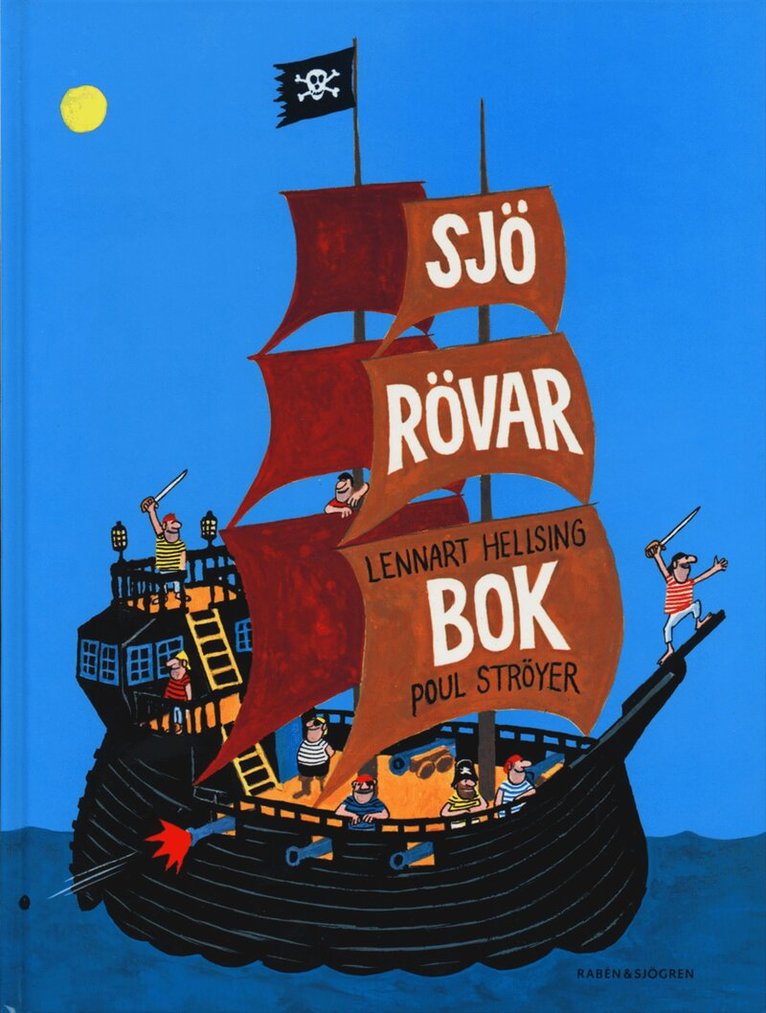 Lennart Hellsing - Sjörövarbok, Kartonnage