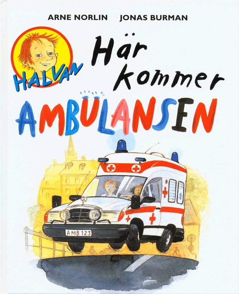 Arne Norlin - Här kommer ambulansen, Kartonnage