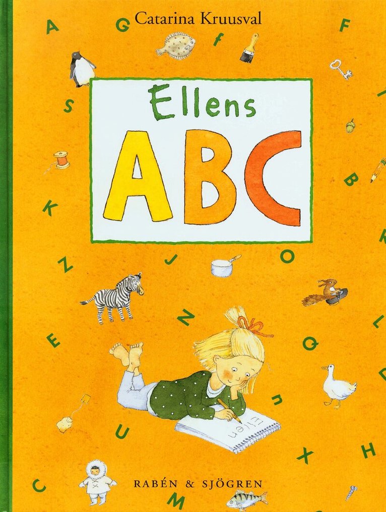 Catarina Kruusval - Ellens ABC, Kartonnage