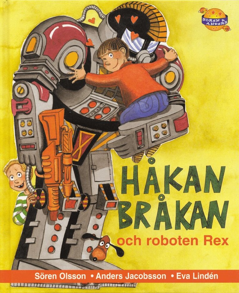 Sören Olsson, Anders Jacobsson - Håkan Bråkan och roboten Rex, Kartonnage