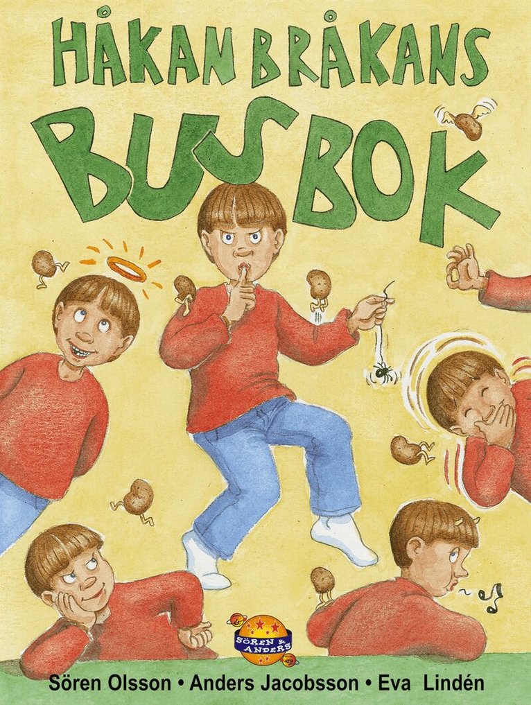 Anders Jacobsson, Sören Olsson - Håkan Bråkans busbok, Kartonnage