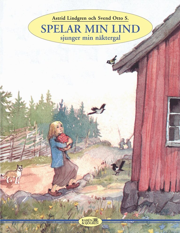 Astrid Lindgren - Spelar min lind sjunger min näktergal, Kartonnage