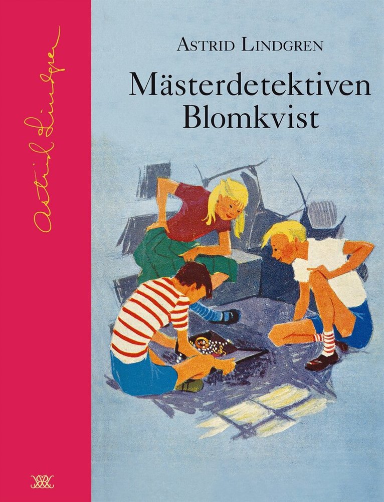 Astrid Lindgren - Mästerdetektiven Blomkvist, Inbunden