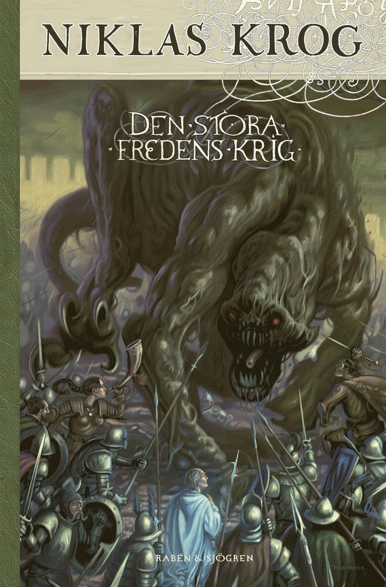 Niklas Krog - Den stora fredens krig, Inbunden