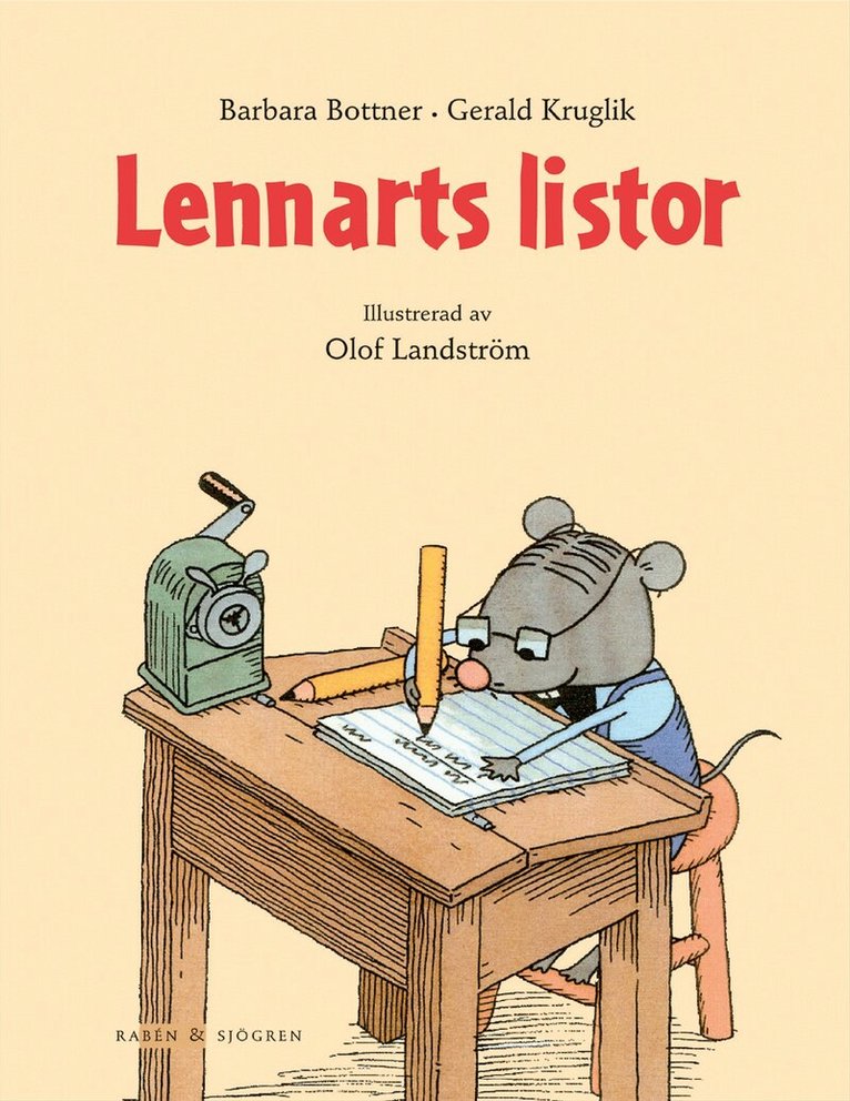 Barbara Bottner, Gerald Kruglik - Lennarts listor, Kartonnage
