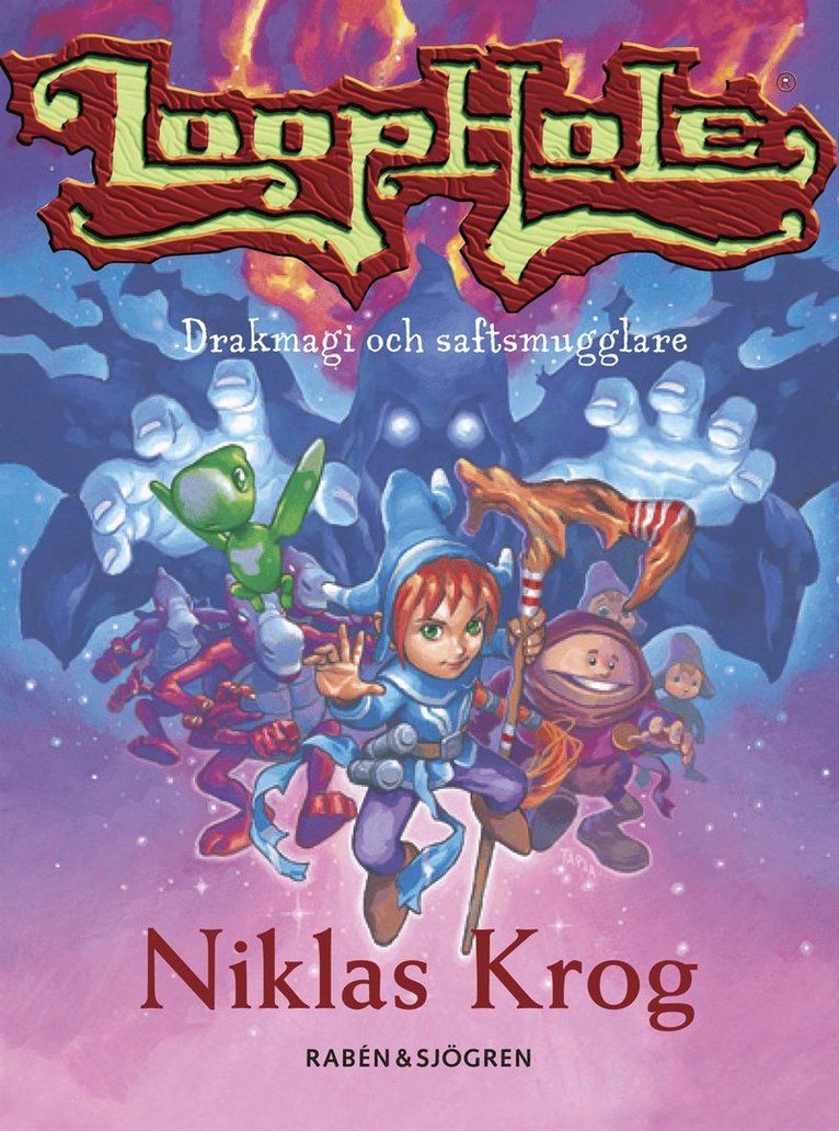 Niklas Krog - Loophole : drakmagi och saftsmugglare, Kartonnage