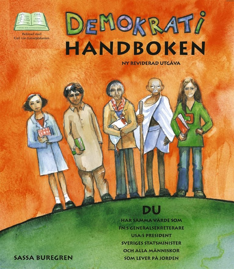 Sassa Buregren - Demokratihandboken, Kartonnage