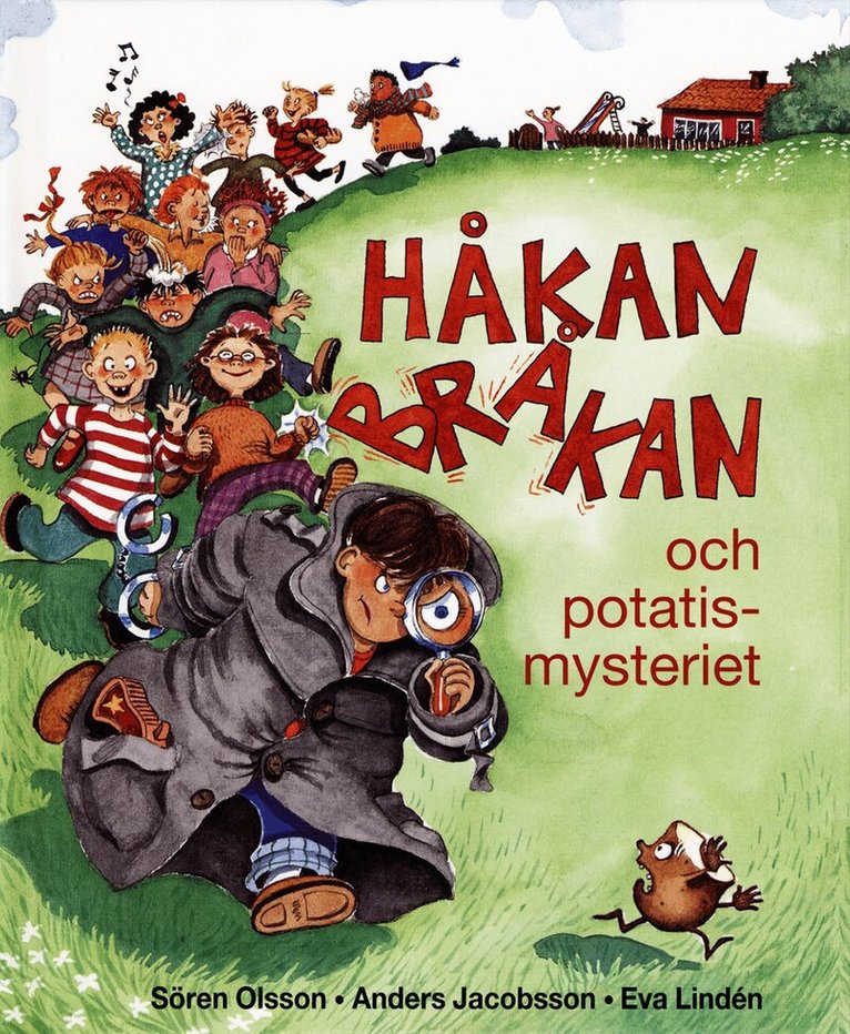Sören Olsson, Anders Jacobsson - Håkan Bråkan och potatismysteriet, Kartonnage