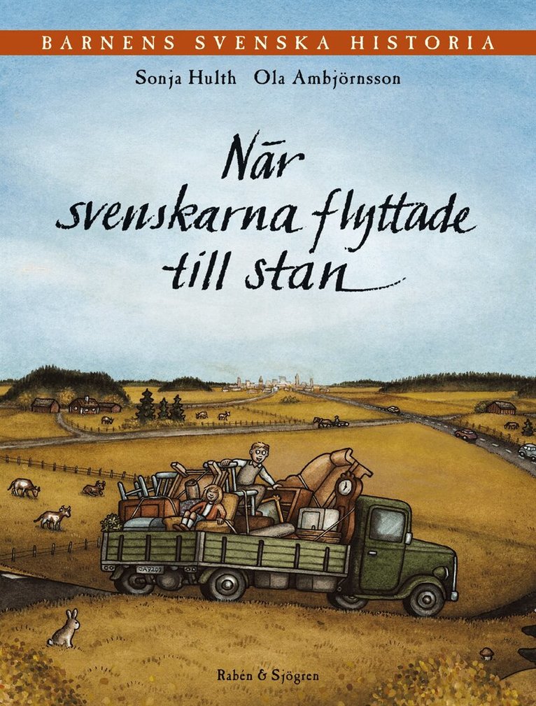 Sonja Hulth - Barnens svenska historia. 4, När svenskarna flyttade till stan, Kartonnage