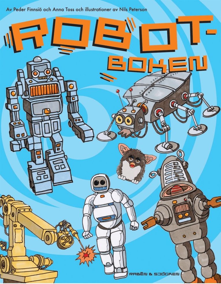 Peder Finnsiö, Anna Toss - Robotboken, Kartonnage