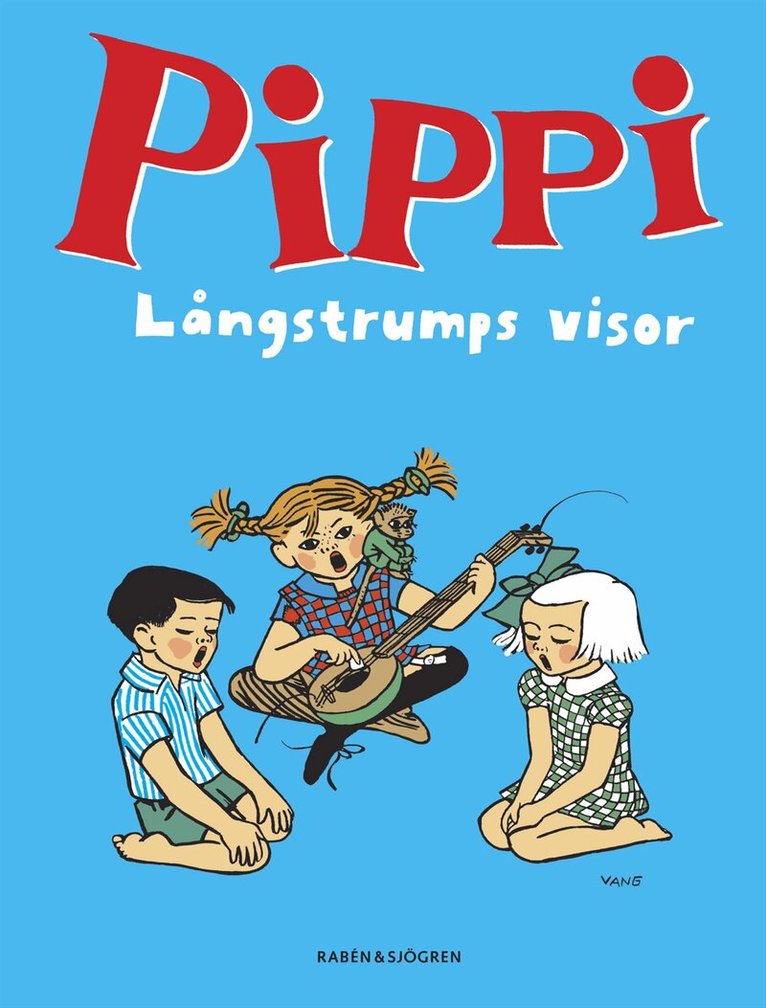 Astrid Lindgren - Pippi Långstrumps visor, Kartonnage