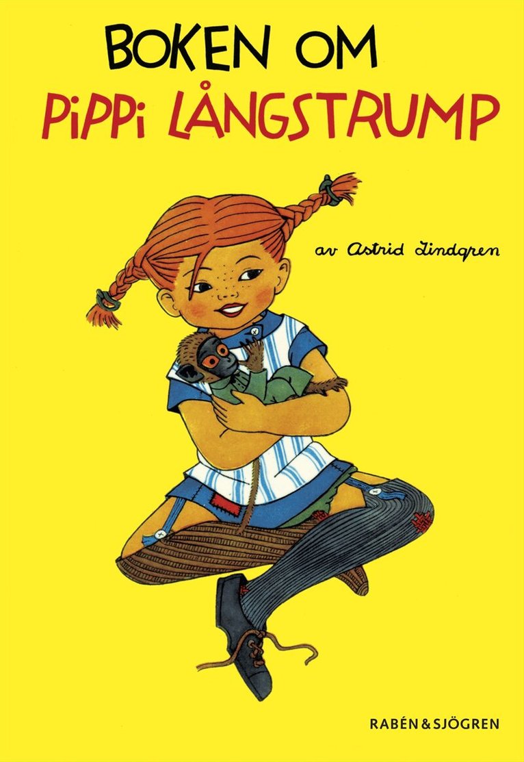 Astrid Lindgren - Boken om Pippi Långstrump, Kartonnage