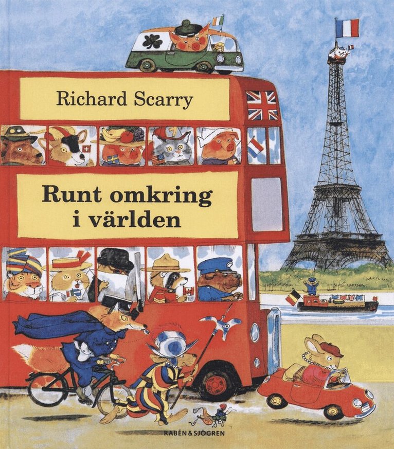 Richard Scarry - Runt omkring i världen, Kartonnage