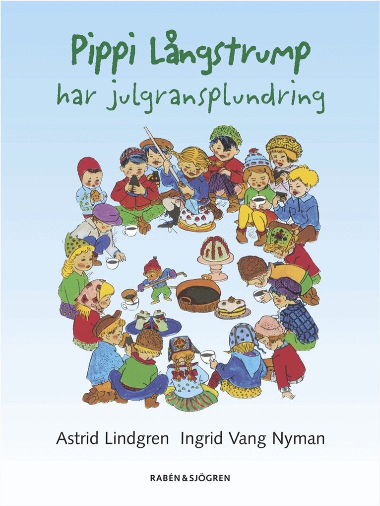 Astrid Lindgren - Pippi Långstrump har julgransplundring, Kartonnage