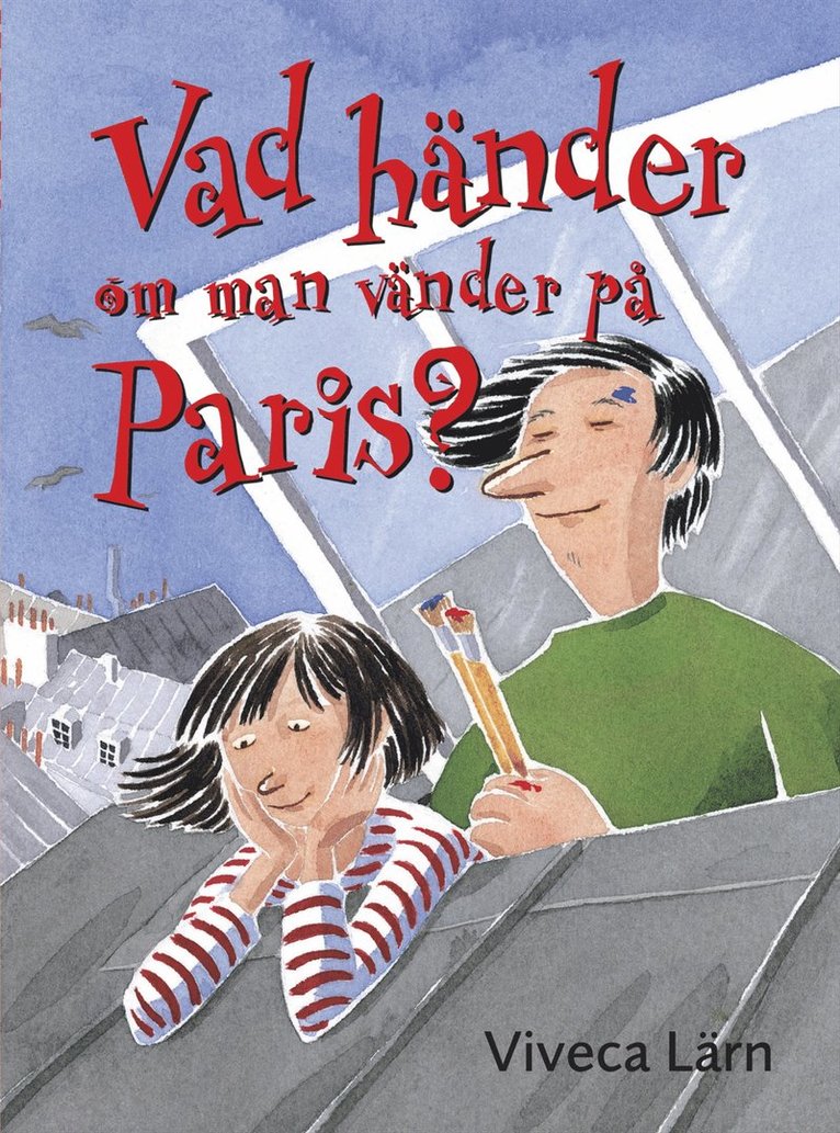 Viveca Lärn - Vad händer om man vänder på Paris?, Kartonnage