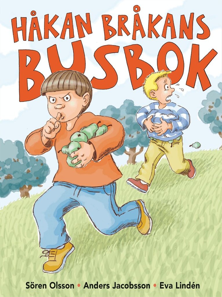 Anders Jacobsson, Sören Olsson - Håkan Bråkans busbok, Kartonnage