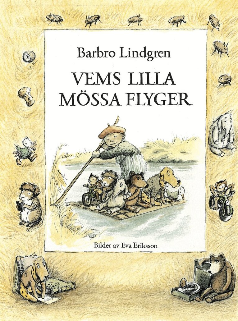 Barbro Lindgren - Vems lilla mössa flyger, Kartonnage