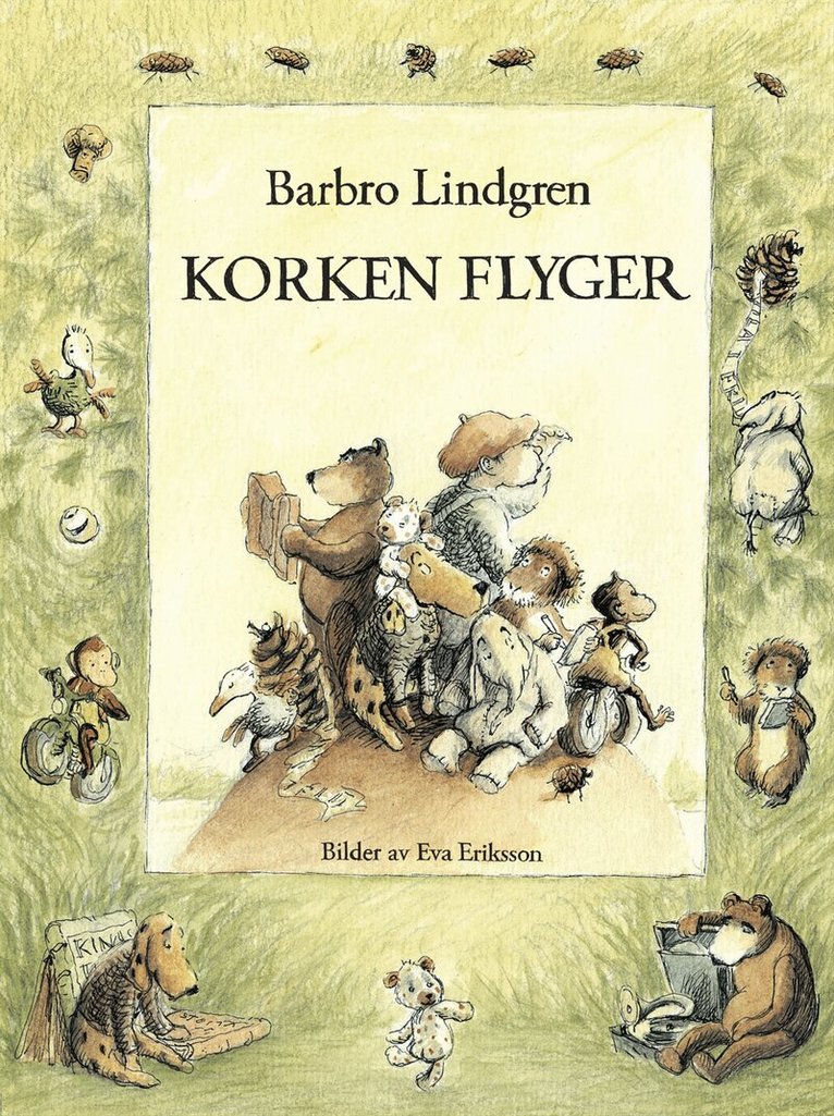 Barbro Lindgren - Korken flyger, Kartonnage