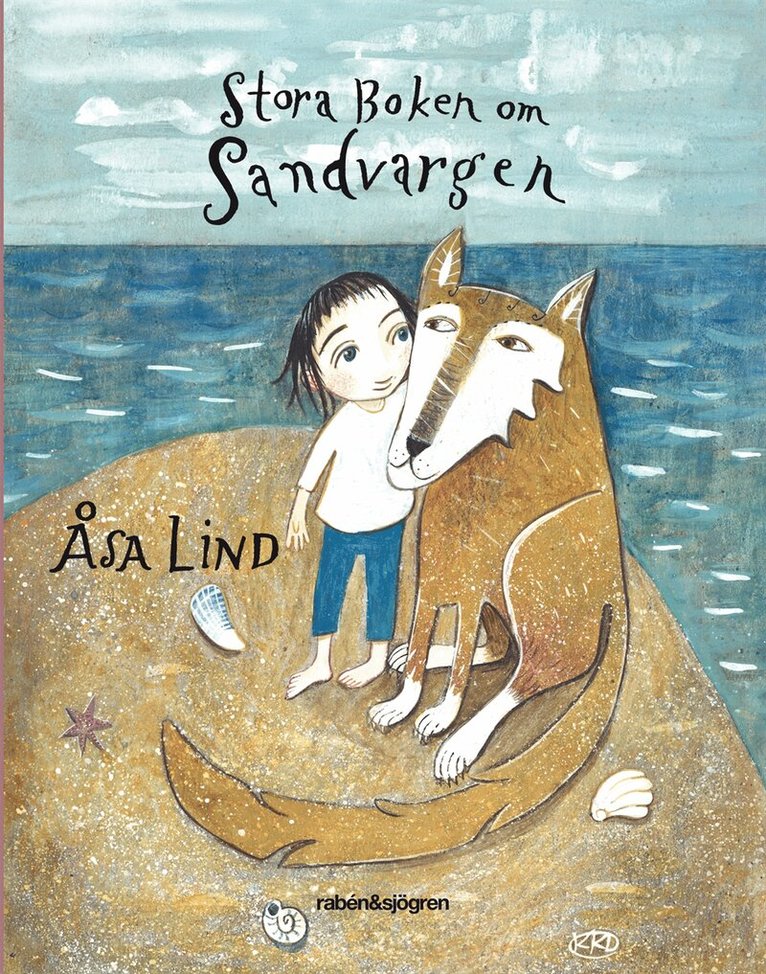 Åsa Lind - Stora boken om Sandvargen, Kartonnage