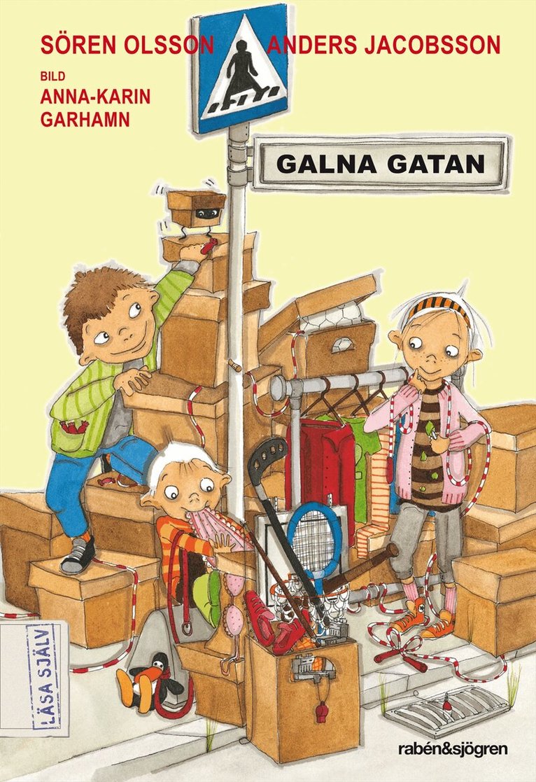 Anders Jacobsson, Sören Olsson - Galna gatan, Kartonnage