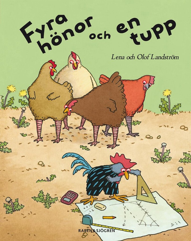 Lena Landström - Fyra hönor och en tupp, Kartonnage