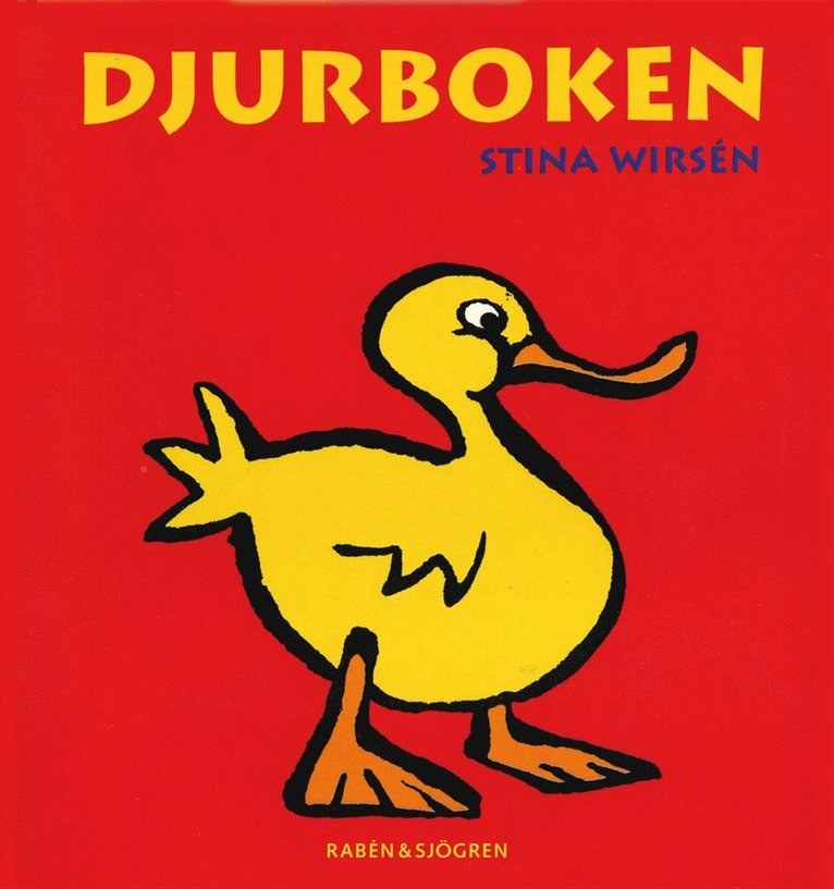 Stina Wirsén - Djurboken, Kartonnage