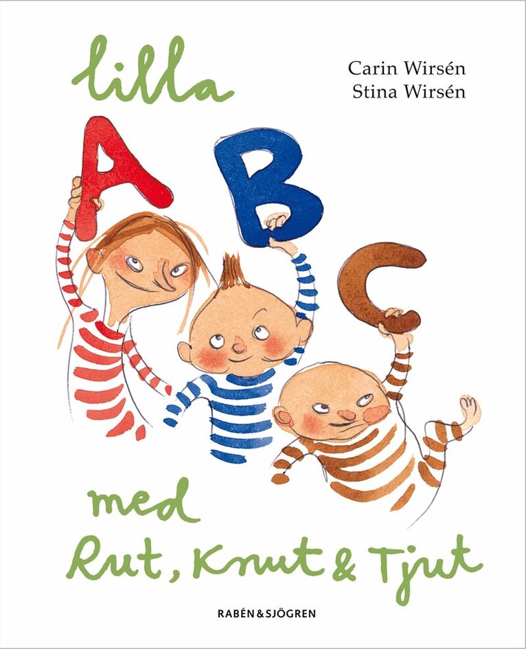 Carin Wirsén - Lilla ABC med Rut, Knut & Tjut, Kartonnage