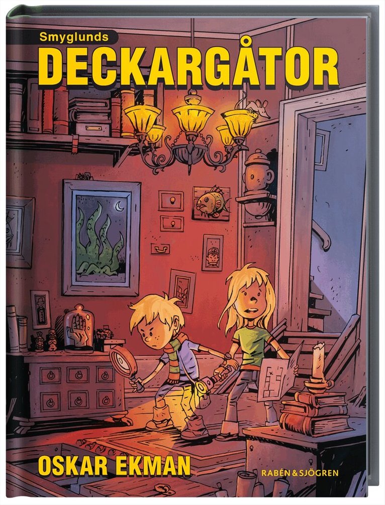 Oskar Ekman - Smyglunds deckargåtor, Kartonnage