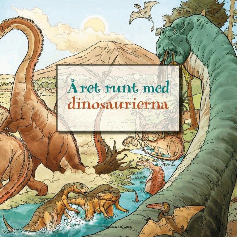 Elisabeth Havercroft - Året runt med dinosaurierna, Kartonnage