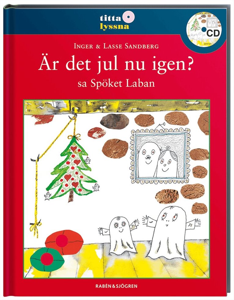 Inger Sandberg - Är det jul nu igen? sa Spöket Laban, Kartonnage