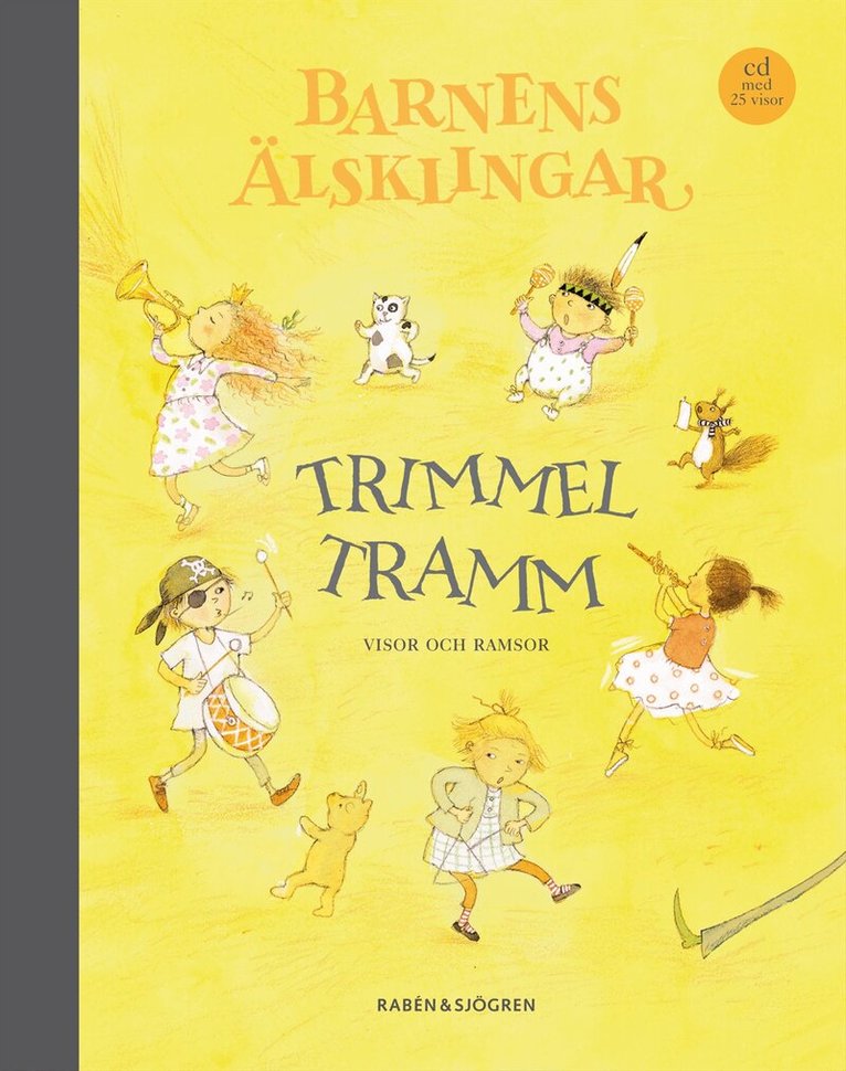Trimmel tramm : visor och ramsor, Inbunden