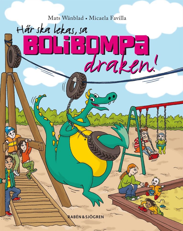 Mats Wänblad - Här ska lekas, sa Bolibompa-draken!, Kartonnage