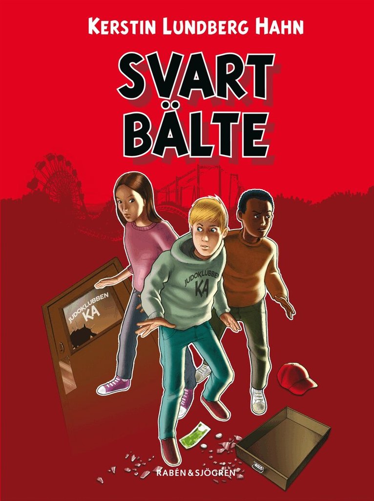 Kerstin Lundberg Hahn - Svart bälte, Kartonnage